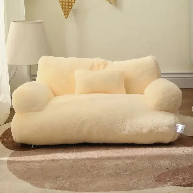 Calming Plushy Dog Sofa