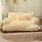 Calming Plushy Dog Sofa