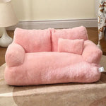 Calming Plushy Dog Sofa