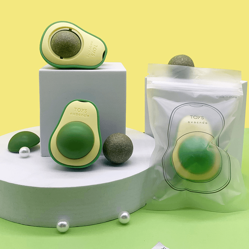 Avocado Catnip Ball - Silly Doggo