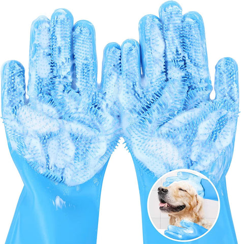 Grooming Gloves - Silly Doggo