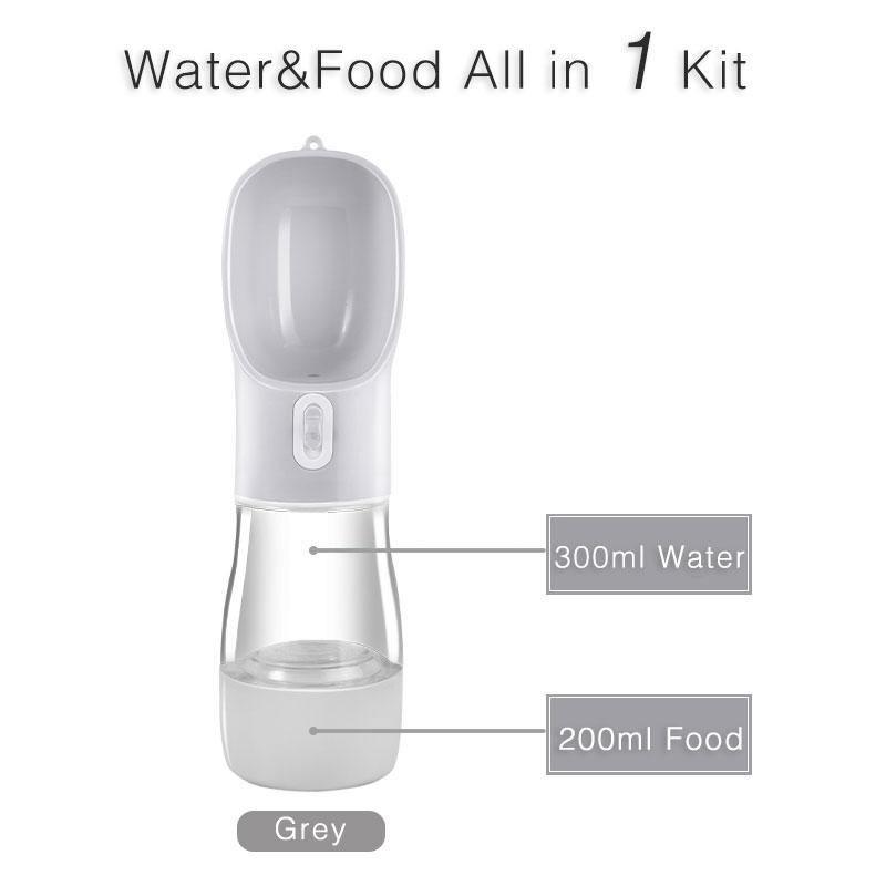 2 in 1 Portable Water Bottle - Silly Doggo