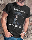 "BE KIND TO ANIMALS" Shirt