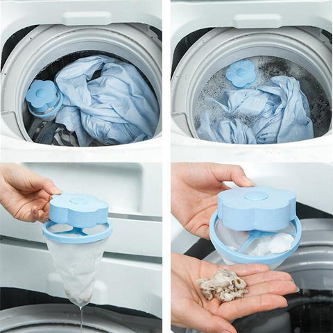 Never deal with hairy clothes again! Simply throw our laundry pet hair, laundry pet hair catcher